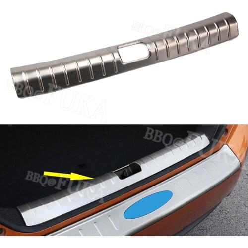 1pcs Stainless Steel Car Rear Cargo Protector Sill Plate Cover Fit For Honda Civic 2016 2017 Car Styling Accessories Car-Styling