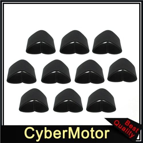 10x Air Filter For John Deere MIU12554 Kawasaki 11013-7046 FR651V-FR730V FS481V-FS730V