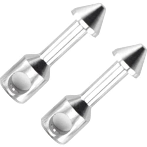 2 Pcs Spear Band Wishbone Nail Portable Easy Fishing Carrying Stainless Steel Outdoor Fish Fork for Spearfishing Diving