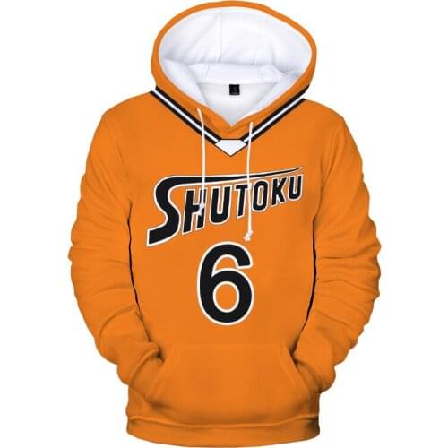 2020 Kurokos Basket Ball 3D Print Cosplay Hoodies Kuroko no Basuke SEIRIN School Uniform Costume O-Neck Sweatshrits Clothes