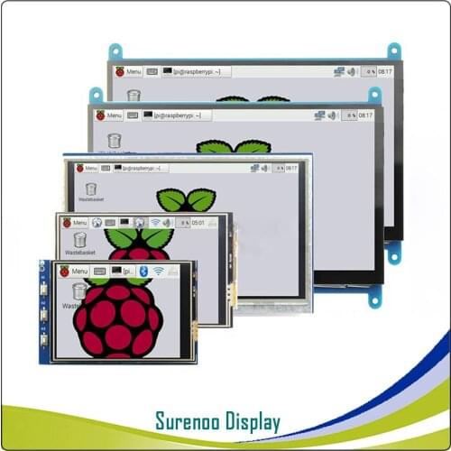 3.2, 3.5, 5.0, 7.0 inch HDMI-Compatible GPIO TFT LCD Module Display Monitor Screen with Resistive Capacitive Touch Panel