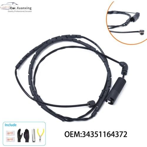 34351164372 Rear Brake Pad Sensor KIT For BMW E46 E85 320i 323Ci 323i 325Ci 34351164371 Front &