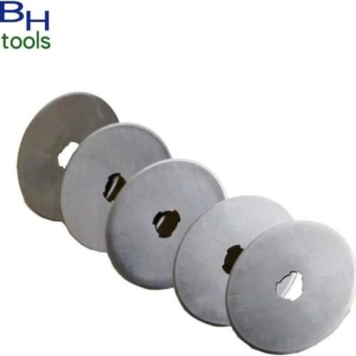 5pc 45mm Rotary Cutter Blades Craft Paper Cut Hand Held Scrapbooking Replacement Spare Blades Fits Olfa Fiskars Clover Mt Blades