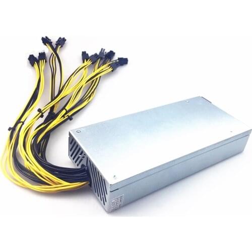 1U Mining PSU Pc power supply 1800w 6P miner power supply for bitcoin 1800w 1U Antminer PSU Power Supply for S9 L3+ E3 X3 D3 S7