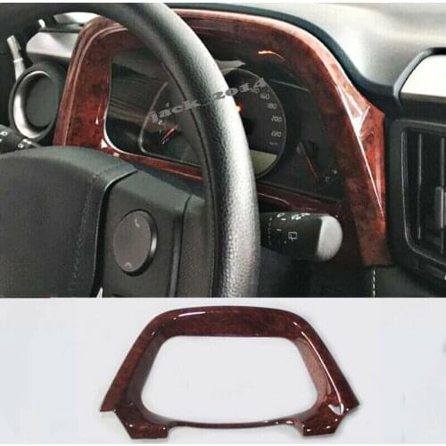 Wood grain Dashboard Fanel decorative frame Trim Fit for Toyota RAV4 2014-2015