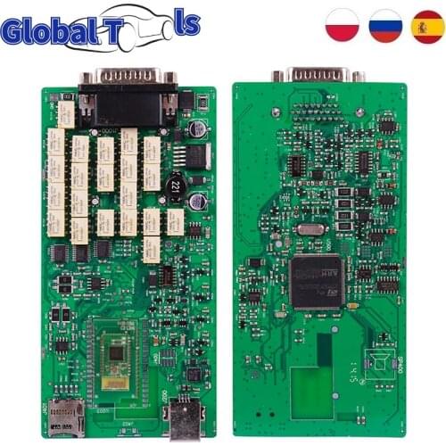 High-quality Single Green Board Free Keyen Bluetooth Multidiag Pro Car Diagnostic Scanner TCS PRO OBD2 Cars/Trucks TCS CDP