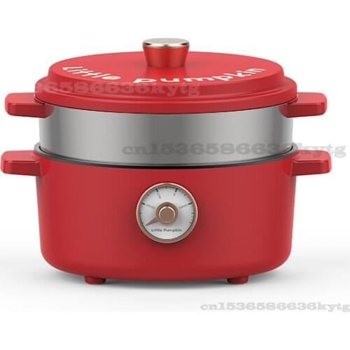 Electric Frying Pan Home No Oil Fume Heat Preservation Electrics Cooker Third Gear Temperature Control Non Stick Electric Cooker