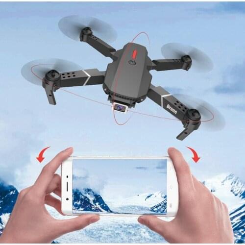 Mini folding UAV children 4K HD aerial rc aircraft four-axis aircraft mini drone kit follow me drone 12+y rc helicopter CN
