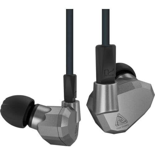 New KZ Zs5 In-ear Earphone 2DD+2BA Hybrid HIFI Stereo Earbuds Monitor Sport Earphones With Microphone For Phone Mp3 Computer