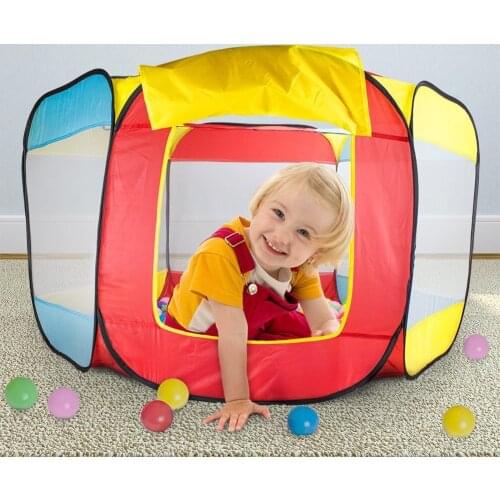 Portable Play Kids Tent Children Indoor Outdoor Ocean Ball Pool Folding Cubby Toys Castle Enfant Room House Gift For Kids