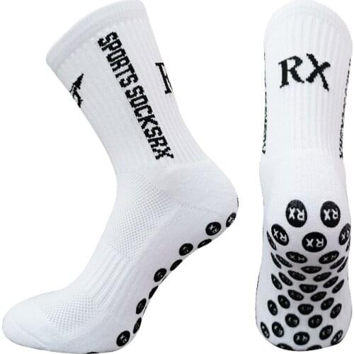 RX Men Cycling Socks Short Glue Point Football Socks Non-slip Design for Outdoor Sports Socks Running Sock Basketball Socks Men