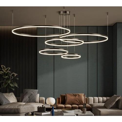 Modern Led Chandelier Light For Living room Dining room Kitchen Coffee Gold Fashion LED Chandelier Lamp foyer polar chandelier