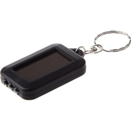 Solar-powered LED Flashlight / Keychain