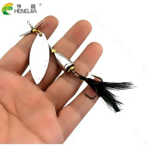 1pcs Fishing spinner bait11g 9cm Spoon Lure Metal Baits Treble Hook Isca Artificial Fish Wobbler Carp Spinnerbait