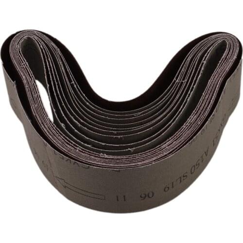 10Pcs Sanding Belts For Grinding Polishing Mixed 60/ 120/ 150/ 240 Grit 50 X 686 Mm