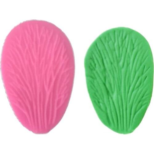 5pcs/set Leaf Silicone Mold Fondant Cake Decorating Tool Peony Rose Floral Petal Decorating Baking Tool