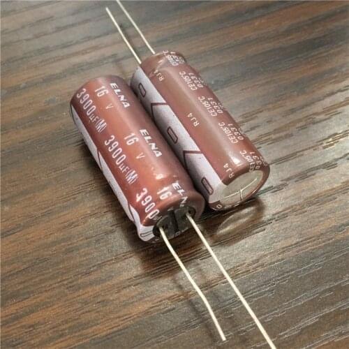 50pcs 3900uF 16V Japan ELNA RJ4 Series 12.5x30mm 16V3900uF Audio capacitor