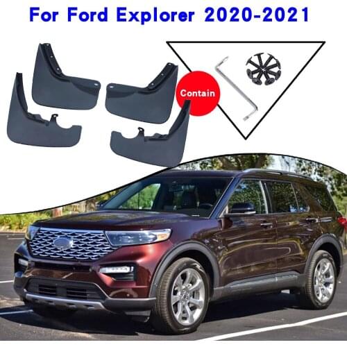 Car Fender Mud Flaps For Ford Explorer 2020-2021 Mudguards Splash Guards Fender Mudflaps Car Fender Accessories Car Fender