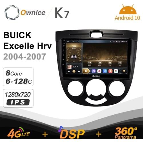 K7 Ownice 6G+128G Android 10.0 Car Radio For Chevrolet Lacetti J200 204-2013 Multimedia Audio 4G LTE GPS Navi 360 BT 5 Carplay