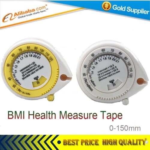 BMI measure tape Water drop shape Accurate health BMI Calculator BMI body measure tape,14pcs/lot