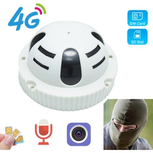 5MP 2MP Mini 4G Pin hole Camera CCTV Security P2P Onvif Audio 3G SIM BOX Ceiling IP Cam For Indoor Office Smoke Camhipro EU US