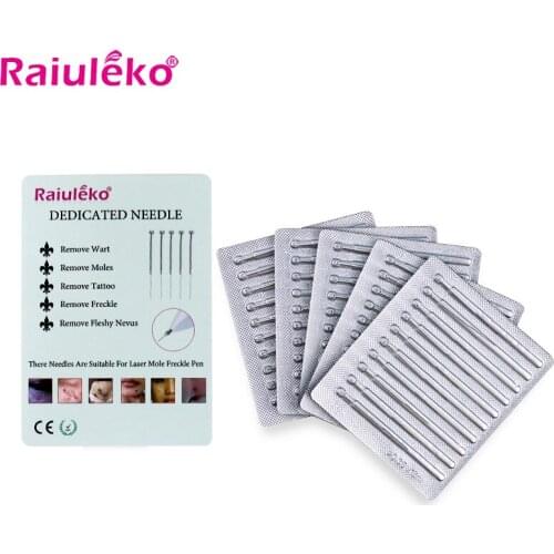 50Pcs Replacement Needles Mole Spot Needles For Tattoo Removal Plasma Pen Freckle Dark Spot Remover Tool Fine Needles Skin Care