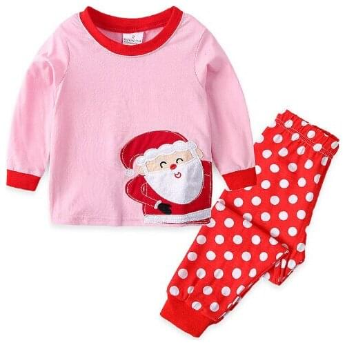 Newest Sale Kids Boys Girls Pajamas Set Toddler Christmas Pjs Children Thanksgiving Xmas Sleepwear Child Pirate Sailor Nightwear