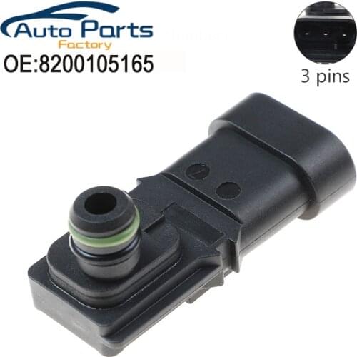 New MAP Sensor For Renault Clio Espace Kangoo Megane Scenic Laguna Logan Thalia 8200105165 8200121800 7700101762