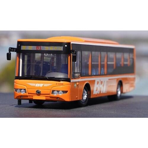 Original factory 1:42 Yutong ZK6128HG diecast bus model for gift, toy, collection
