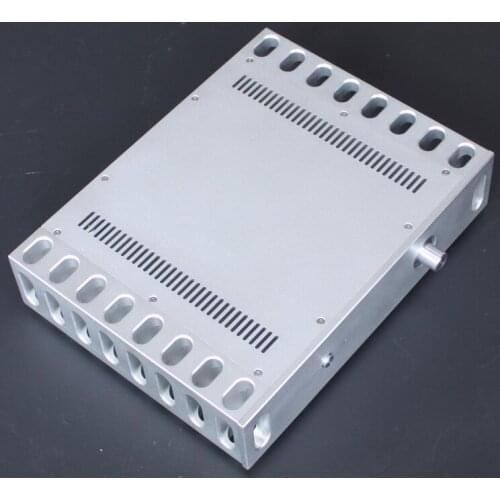WA45 All aluminum amplifier chassis / Preamplifier case / AMP Enclosure/ DIY box (430 *92*325mm)