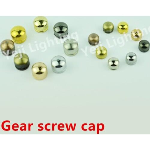 Ceiling lamp meal hanging base hole screw cap gear screw cap beauty nut nut decoration round nut lighting accessories DIY