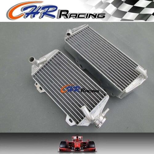 R&L aluminum radiator for Suzuki RMZ450 RMZ 450 2008-2017 2016 2015 2014 2013 15