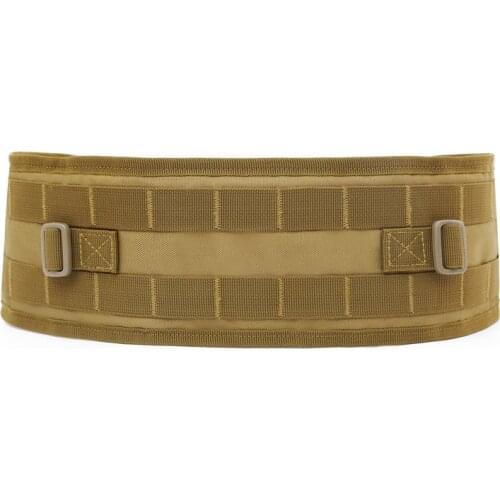 Tactical Belt Military Army Airsoft Molle Wide Belt Men Convenient Combat Equipment Camouflage Waist Belt Adjustable