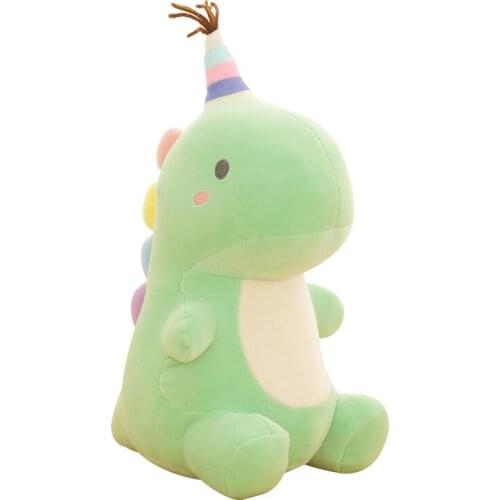 23-50CM Cute Plush Toy Hug Dinosaur Doll Children/Girlfriend/Christmas/Birthday/Dear Pillow Dinosaur Home Living Bedroom Gift