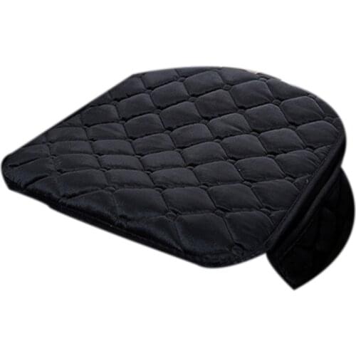 Universal Anti-Slip Car Seat Cover Winter Warm Front Rear Chair Plush Cushion Breathable Protector Mat Pad Auto Accessories