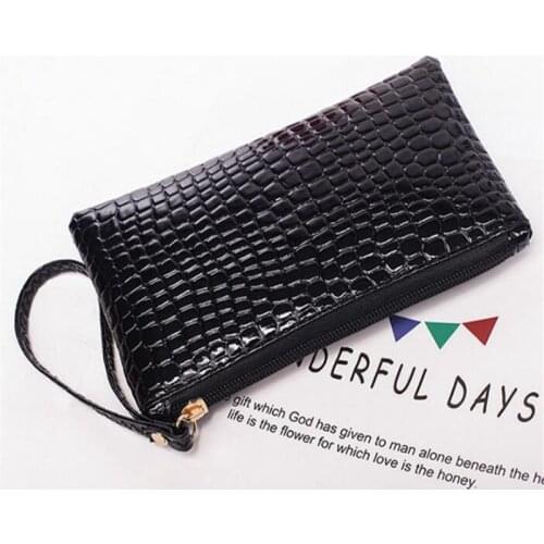 Women Wallets Fashion Lady Wristlet Handbags PU Money Bag Fallow Coin Purse Cards ID Holder Clutch Women Wallet Zipper