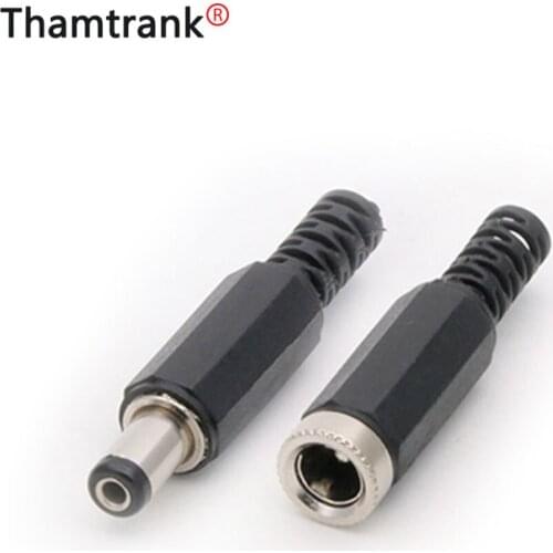 10pcs High quality DC Connector 2.1*5.5mm Power Jack DC Power Conector 5.5x2.1 Female Jack