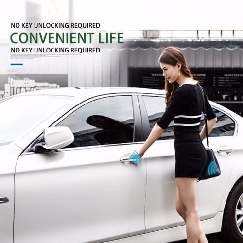 DC 12V PKE Phone Smart Key Alarm System Automotive Energy Anti Theft Android/Iphone Smart Key Keyless Entry Car Engine