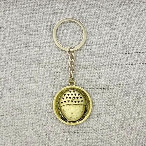 Hobbit Bilbo Acorn Button Pin Key Chain LOTR Fashion Jewelry Fan Gift