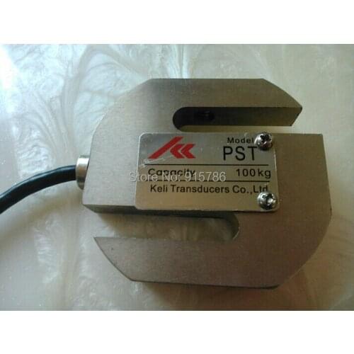 Free shipping S-type load cell, PST-50/75/300/500KG/1T2T weighing transmitter