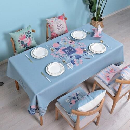 Countryside Tablecloth Cotton Linen Art Tea Table Cloth Rectangle Table . Water Tablecloth Small Fresh Round Table Table Cloth