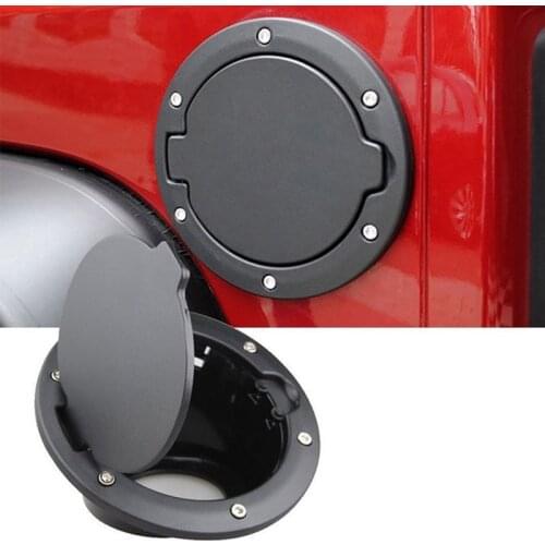 165*165mm Cap Fuel Tank Cap Cover for Jeep Wrangler Accessories Car Styling Tank Covers for 2007-2016 Jeep Wrangler JK Car oil