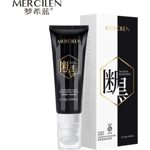 Facial Cleanser Plant Extract Rich Foaming Facial Cleansing Moisturizing Oil Control Skin Care Pore Cleanser Miracle Lotion