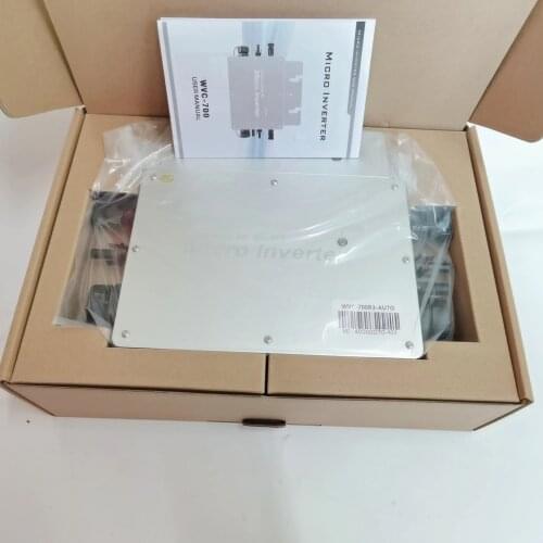 600W 700W Solar Grid Tie Inverter Micro DC to AC Converter Wireless 433MHz and WIFI Version MPPT Pure Sine Wave Output WVC600