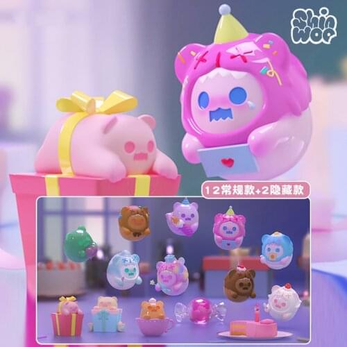 Arcturis ShinWoo Birthday Series Blind Box Confirmation Trendy Play Two-dimensional anime characters Cosplay Figure Toy For girl