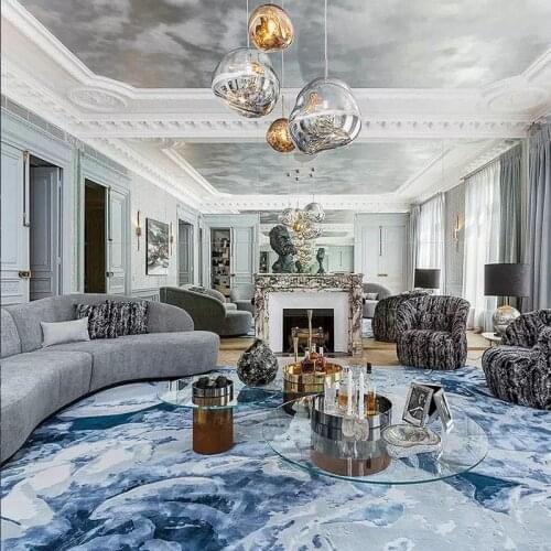 Nordic Friends Paty Lava LED Pendant Lights Modern Melt PVC Light Indoor Restaurant Living Room Decor Loft Cafe Hanging Lamp