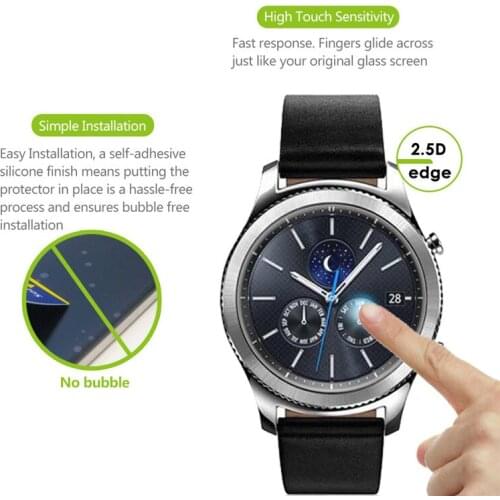 Glass For Samsung Galaxy watch 46mm 42mm Gear S3 Frontier Gear Sport band S2 Classic Screen Protector 9H 2.5D S 3 Tempered glass