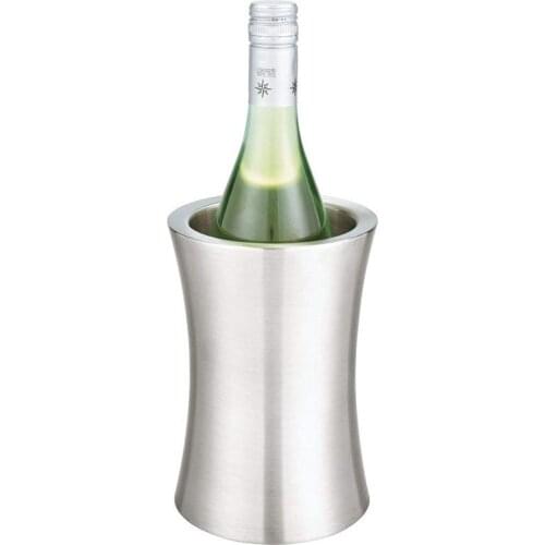 UPORS 304 Stainless Steel Ice Bucket Double Wall Beer Cooler Bottle Holder Champagne Chiller Insulated Bucket Wine Accessories