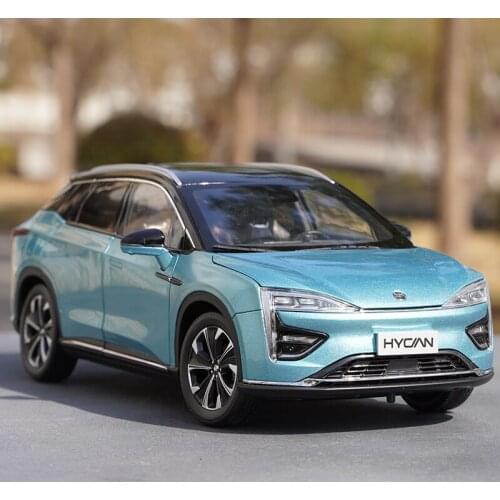 High Quality Original Factory 1:18 Gac Nio Hycan 007 New Energy Electric Vehicle Diecast Car Model for Gift, Collection