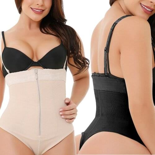 Plus Size Shape wear Women High Waist Body Shaper Panties Tummy Control Shapewear Seamless Thong Underbust Bodysuit Lingerie 6XL
